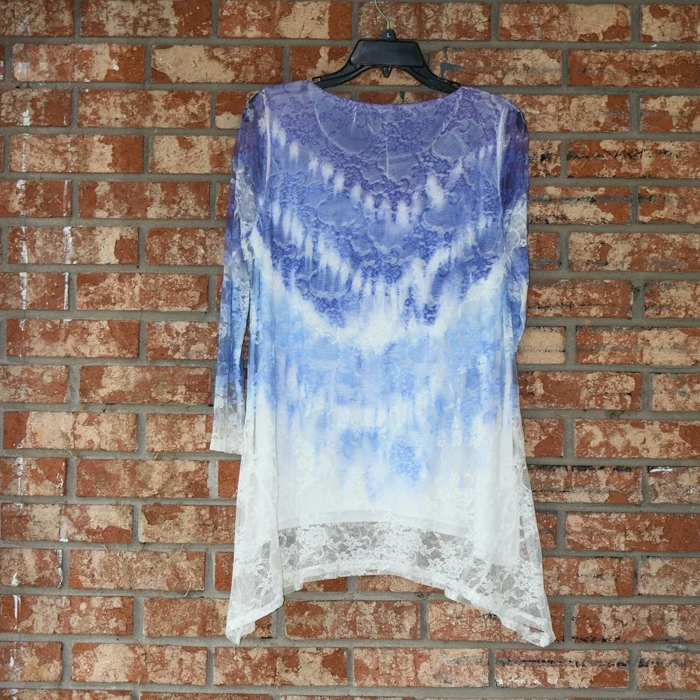 CALSTYLE Multicolored Tunic Top - Picture 3 of 5